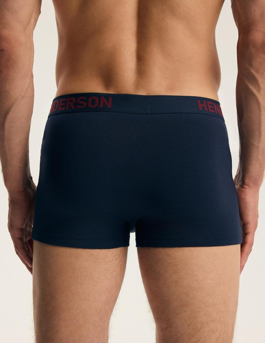 Henderson Herren Boxershorts 46101 Fawn 2er-Pack Baumwolle mit breitem Logo-Bund