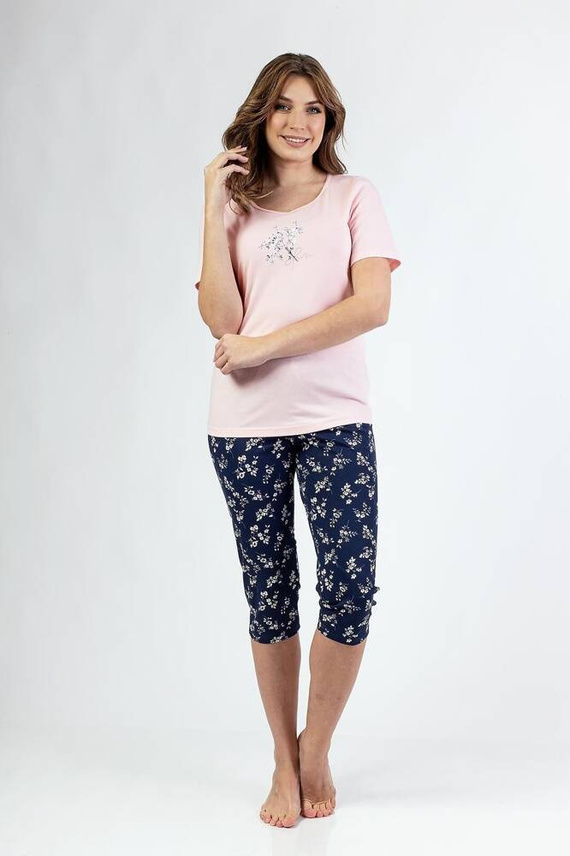 700 Regina Damenpyjama – Rosa