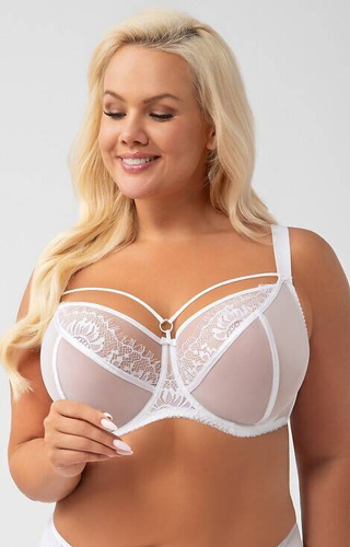 K 496 Paradies Soft-BH Gorsenia - weiß