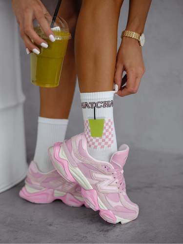 0200-175 Matcha Damensocken Milena – weiß Damensocken aus Baumwolle