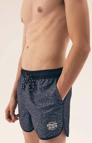 42612 Raw Henderson Herren-Badehose – Marineblau