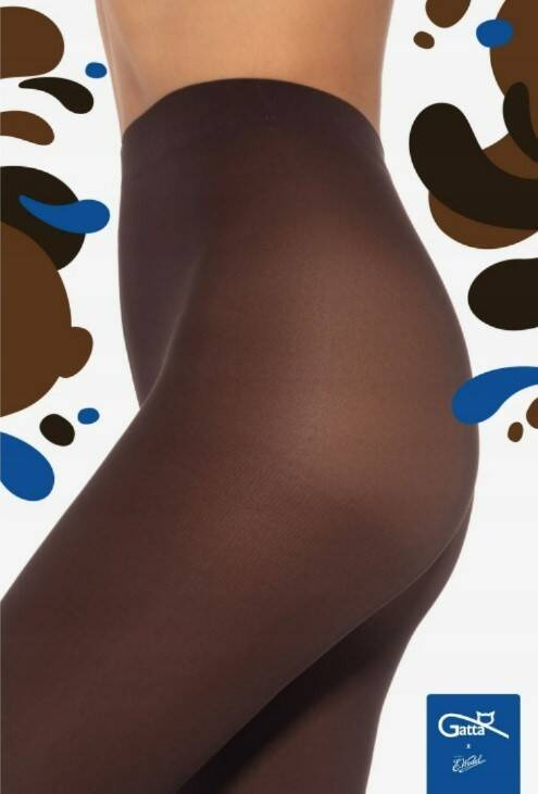 Wedel Microfaser Damenstrumpfhose 40 den Gatta - dunkle Schokolade