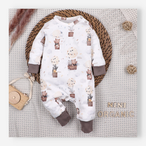 Baby-Overall Nini 100% Bio-Baumwolle ohne Füße – PL