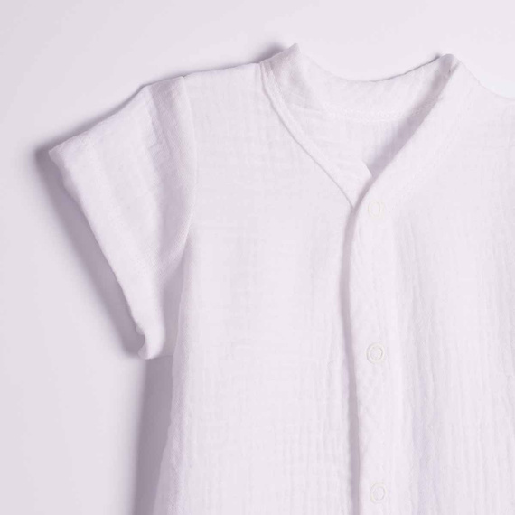 224210 Nicol Musselin Babystrampler aus Baumwolle, atmungsaktiv für den Sommer