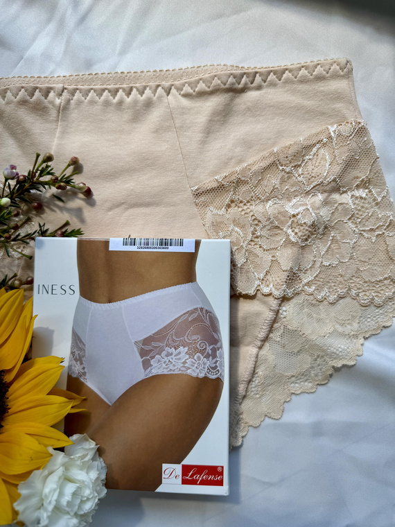 530 Iness Hochgeschlossener Slip De lafense - beige