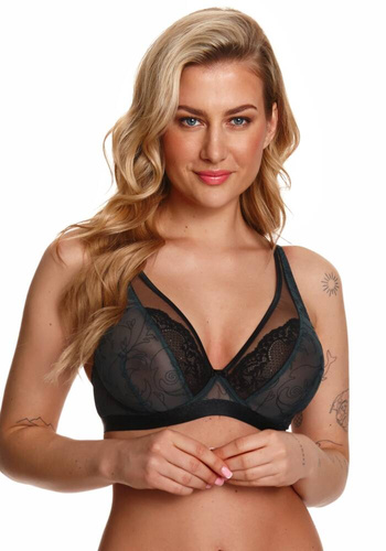 2415 Lupoline-grüner weicher Bralette-BH
