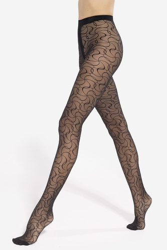 Mosaica wz.04 Strumpfhose 20 den Gatta - nero