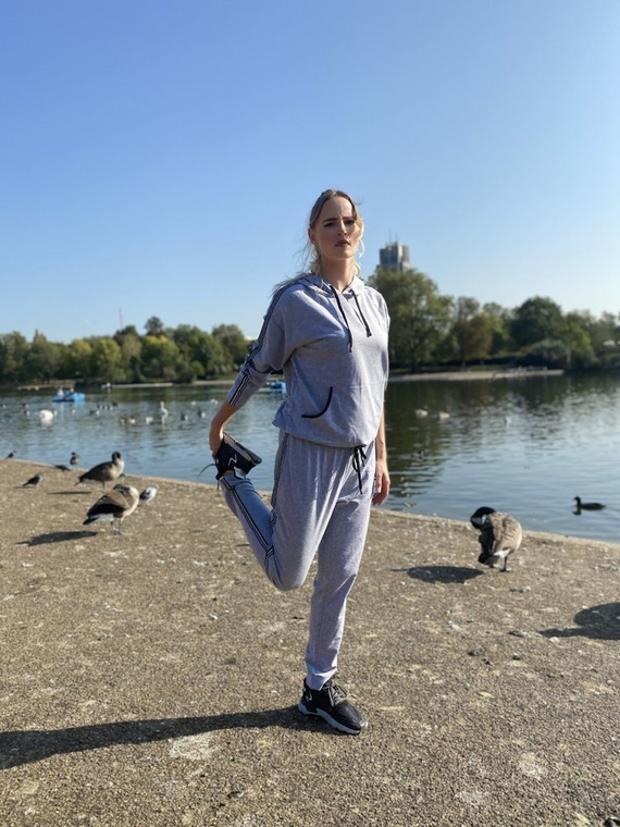 459 Nice Forex Damen Trainingsanzug - hell melange