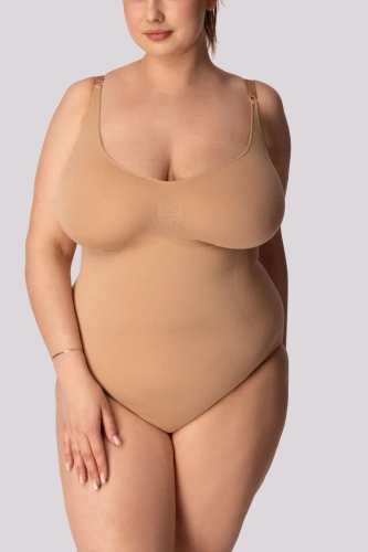 Modellierender Body „Mona“ in Beige