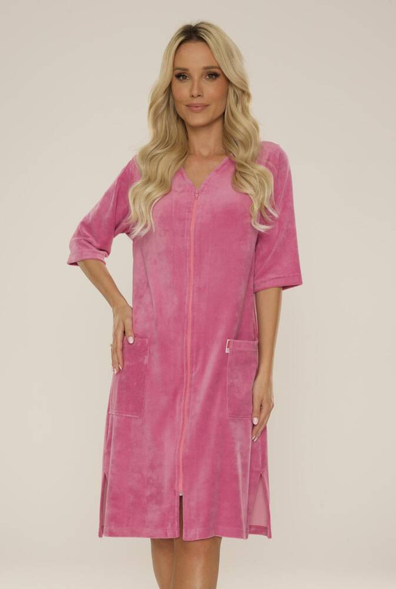 431 Velours-Damenbademantel Forex - heather