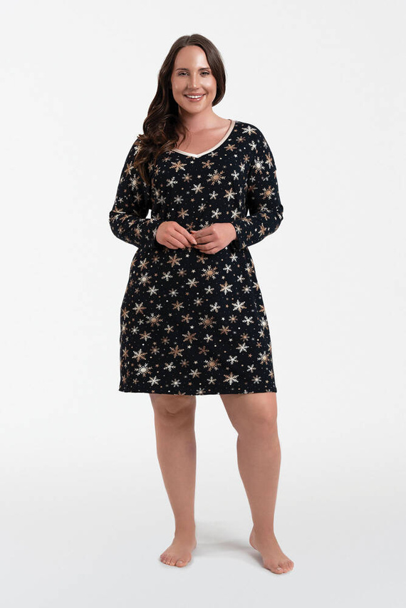 Laponia Nachthemd Italienische Mode - Druck