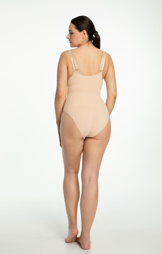 419 Nahtloser Julimex-Schlankheitsbody unter der Brust – Figurformend