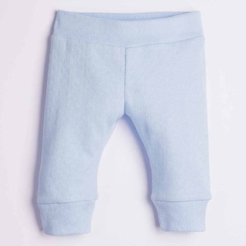 224050 Nicol Babyhose Blau 100% Baumwolle Ajour