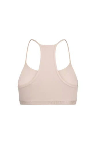 Nikola Mädchen-BH, schmaler Träger Italian Fashion - puderblau