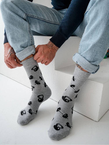Avangard 0125-110 Gym Milena Herrensocken – Melange