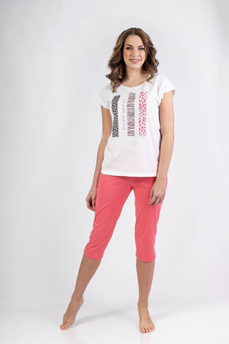 701 Regina Damenpyjama – Himbeere