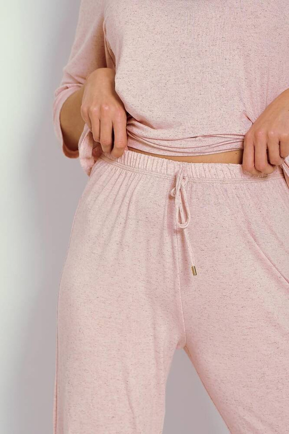 3340 Sara Damen-Pyjama Taro – Puderrosa