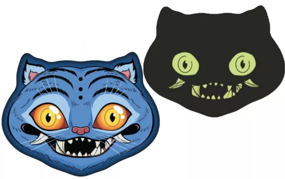 Lilo und Stitch geformtes Kissen Jerry Fabrics blau