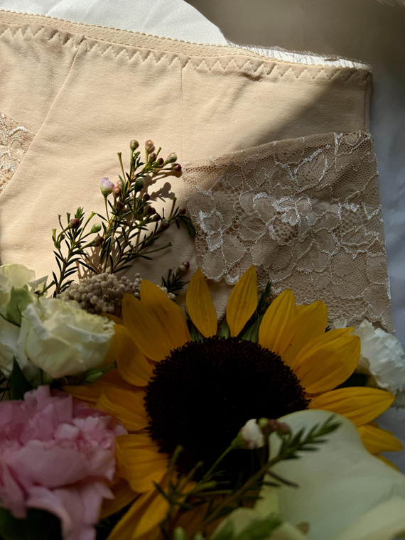 530 Iness Hochgeschlossener Slip De lafense - beige