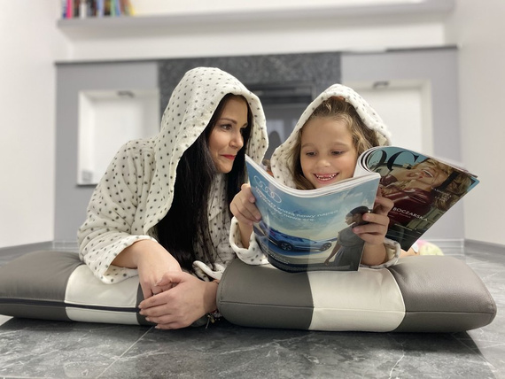 367 Melanie Forex Kinder Bademantel - ecru