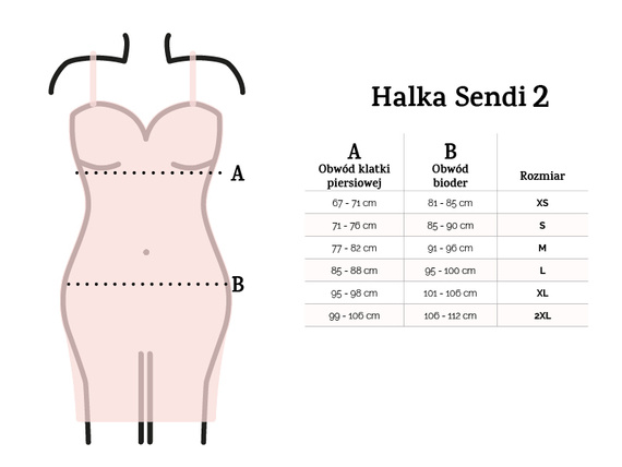Unterkleid Dkaren Sendi 2 aus Baumwolle mit Spitze und verstellbaren Trägern – bordeaux