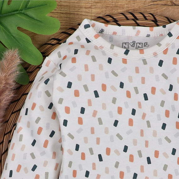 ABN-5323/KRE Body aus Bio-Baumwolle mit Nini-Print