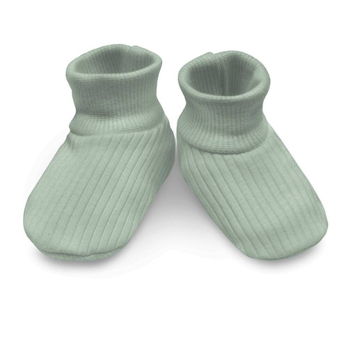 Lovely Day Pinocchio Babyschuhe – grün gestreift