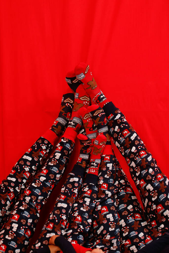 S162D Cookies Lange Socken Italienische Mode