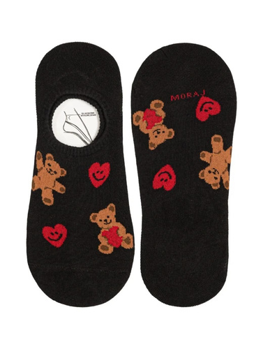 Damen Ballerinas Moraj CDB200-140 Bequeme Ballerinas mit Silikonferse und Flachen Nähten