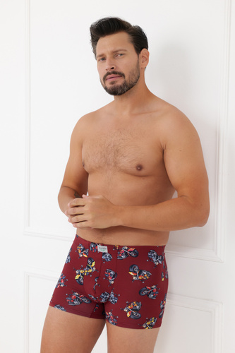 Herrenboxershorts Touring Italian Fashion Baumwolle Elastan anliegend