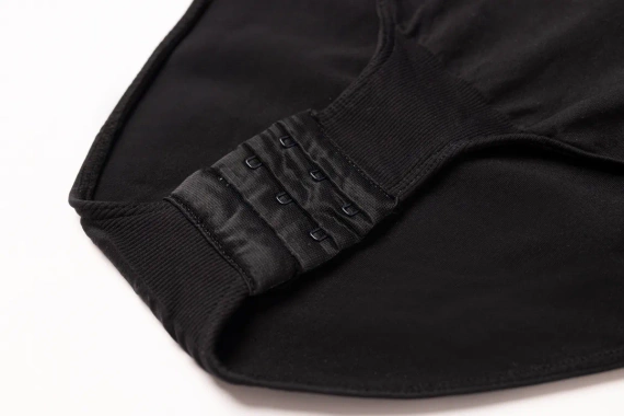 Base Longsleeve Mona Damen-Body, schwarz