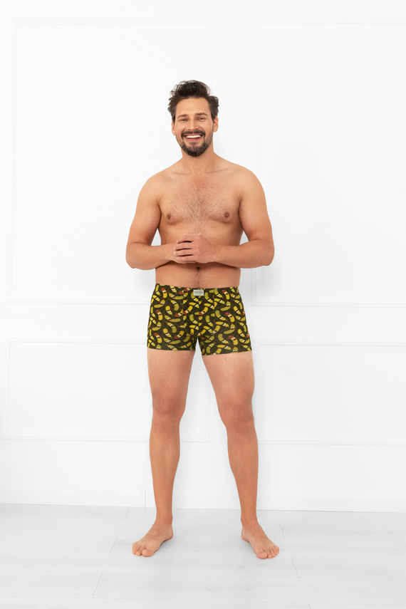 Walter - Herren-Boxershorts mit Gurkenmotiv | Italienische Mode