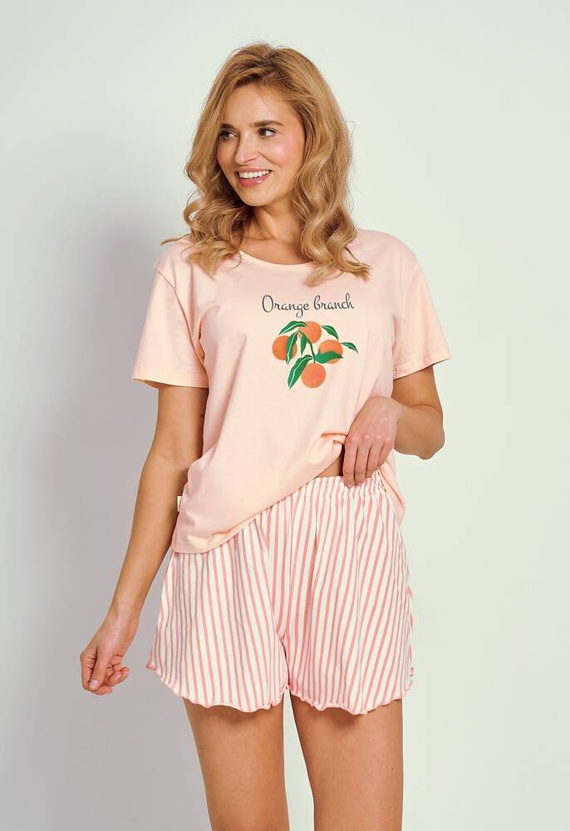 3322 Darcia Damen-Pyjama Taro - orange