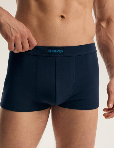 Henderson 44562 Bell Herren Boxershorts 2er-Pack Baumwolle mit breitem Logo-Bund