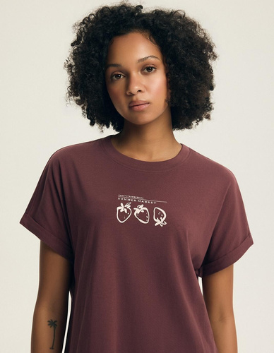 Nachthemd Henderson Evika 45184 – Baumwolle, Frucht-Print