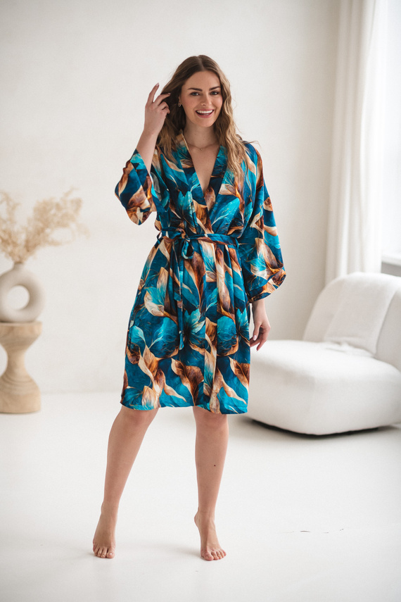 Milk&Love Bambus Umstands-Bademantel 100% Viskose