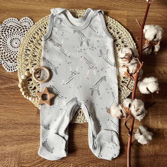 SC14630 Giraffe Babystrampler Mamatti