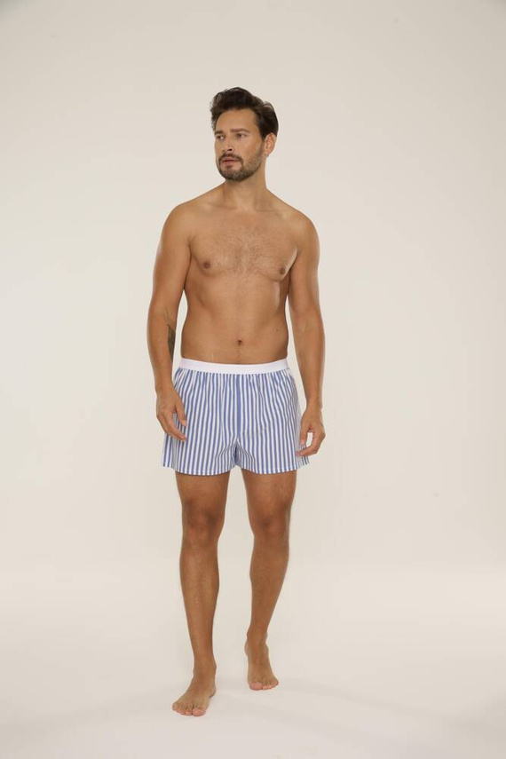 826 Taylor Herren Boxershorts De Lafense - blau