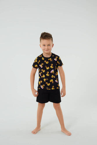 Anatre Schlafanzug für Jungen Italian Fashion - print/schwarz