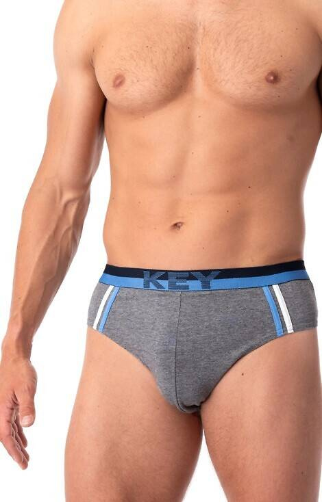 MPP 151 B25 Herren Slips 2er-Pack Key - schwarz-grau