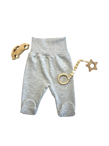 Mamatti PD14819 Babyschlafanzüge – Grau, Baumwolle