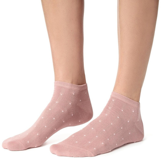 Damen Sneakersocken Steven 114 Summer dünn aus Baumwolle rosa 177