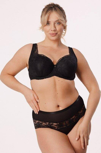 Laura Big Mefemi Vollschalen-BH – Schwarz