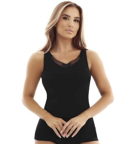Amber Emili Tanktop – schwarz