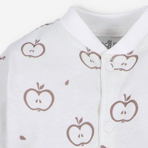 ABN-5298/JAB Happy Apples Nini Strampler aus Bio-Baumwolle