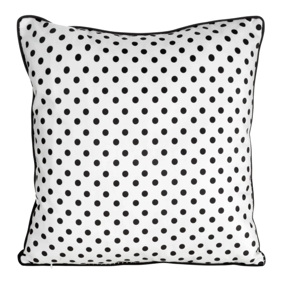 Frühling 5 Osterkissenbezug mit Samtdruck, Eurocurtains, schwarz