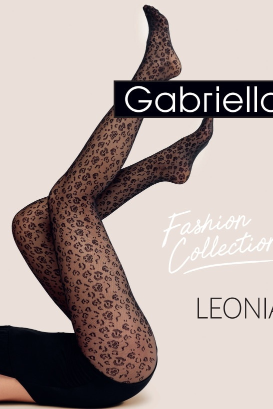 Gabriella Leonia 20 den Strumpfhose Leopard – fein, transparent