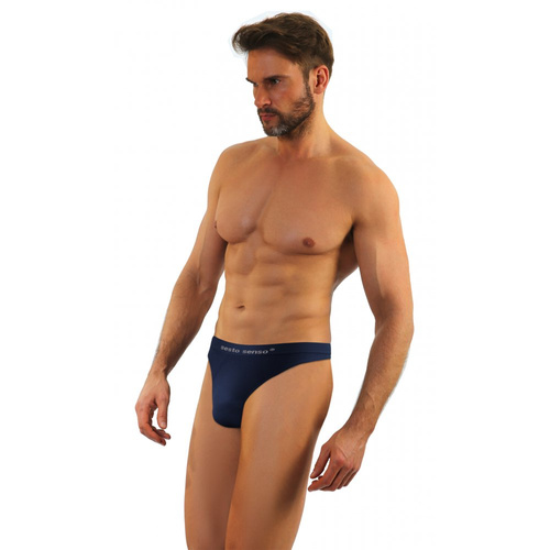 CL13 Sesto Senso nahtloser Herren-Tanga, Marineblau