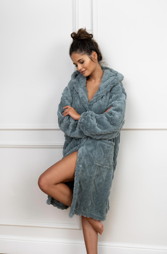 Grethen Sensis Damenbademantel – Khaki