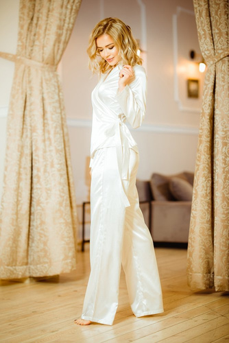 Rawa Damen-Pyjama-Set Kalimo - ecru